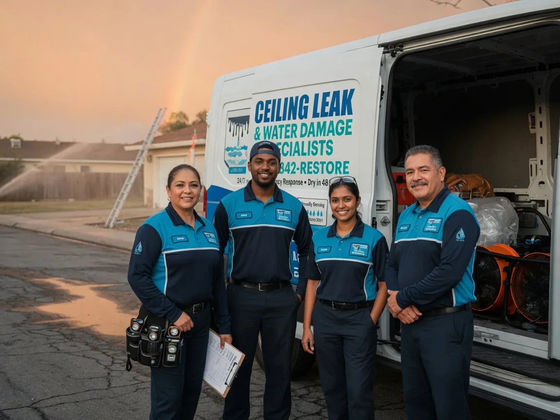 Ceiling Leak Cleanup company in Iron Ridge, WI