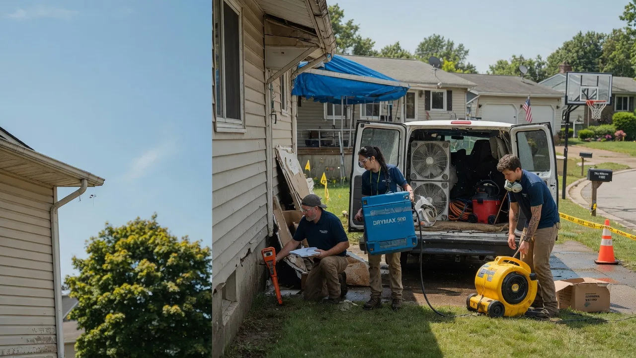 Ceiling Leak Cleanup in Iron Ridge, WI near me